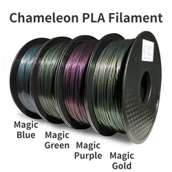 Mystical Series Filament,Shiny Sparkle PLA with Ultra Finer and Denser Glitter,Twinkling Multi Color Filament Glitter 1kg/2.2lbs