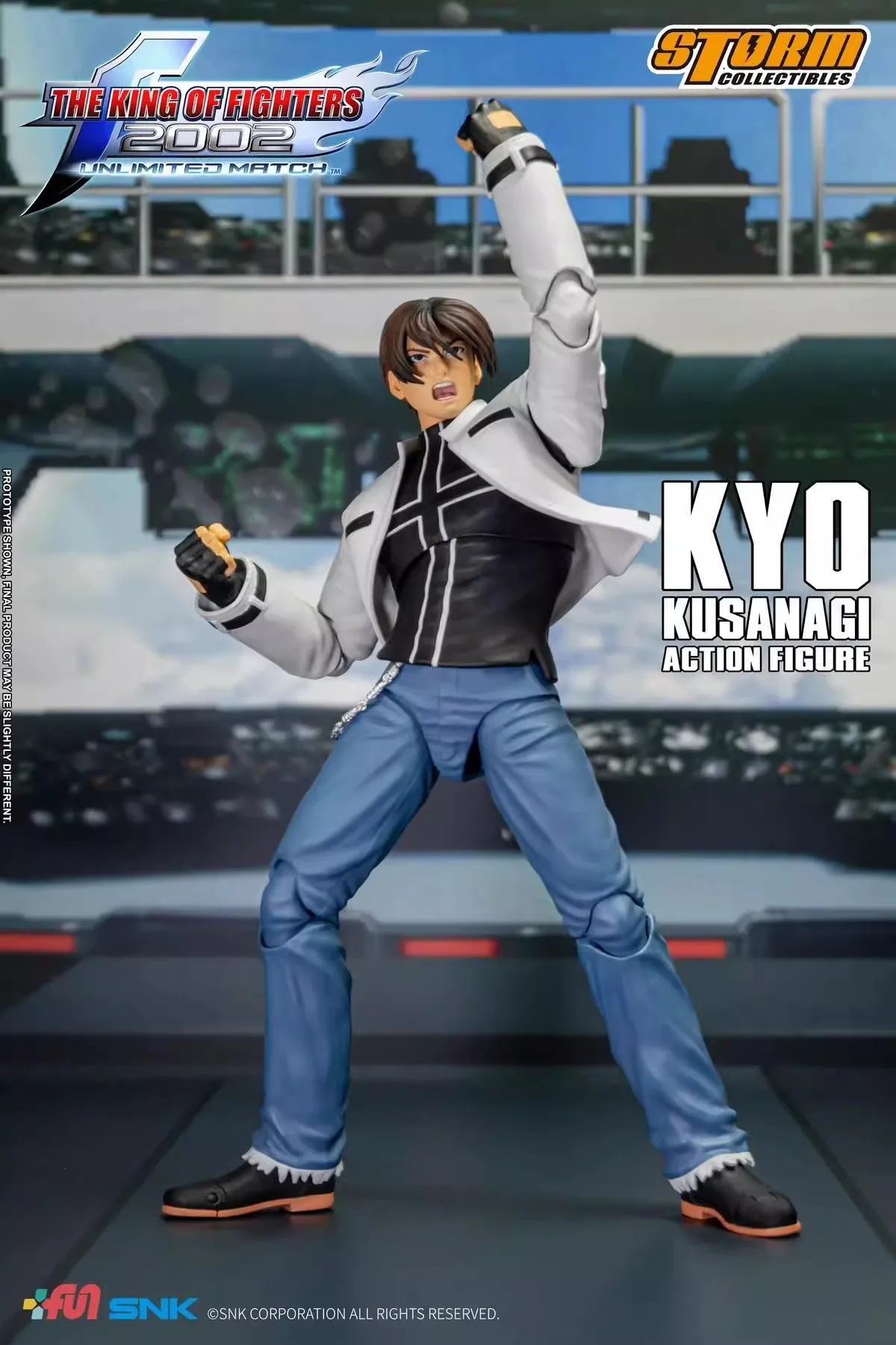 KO Storm Toys THE KING OF FIGHTERS Anime Figure KOF98 Kyo Kusanagi Action Figures 1/12 Scale Children Toys Decor Birthday Gift