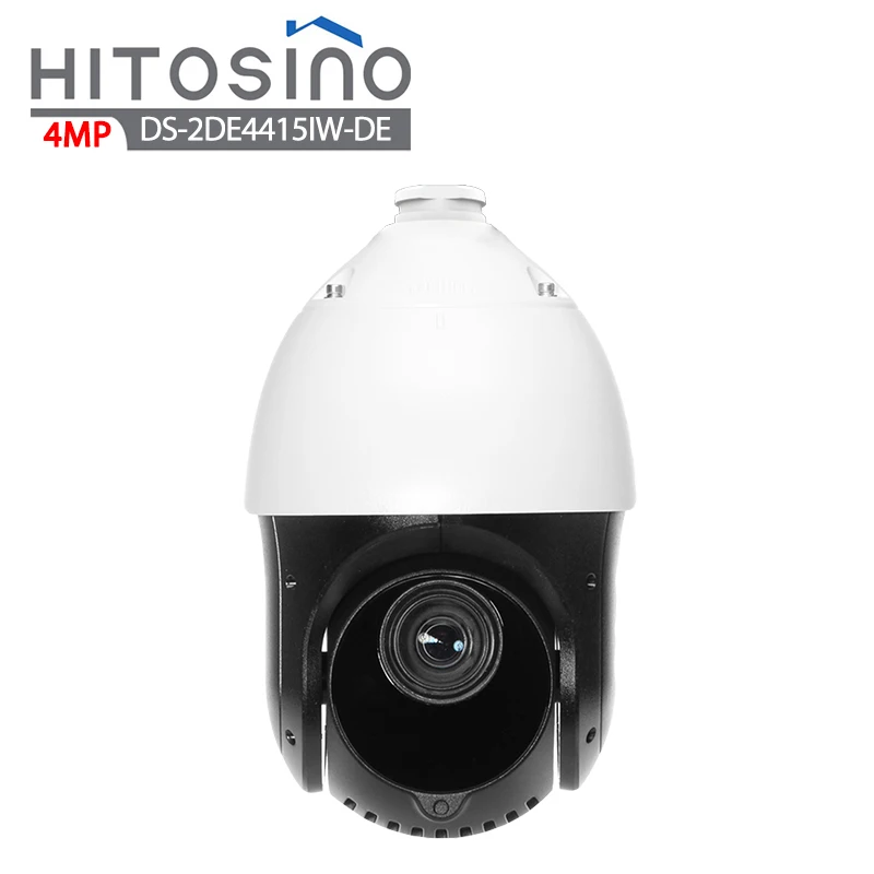 Hik-cámara ip de seguridad para exteriores, videocámara ptz de 4mp, 15x, h.265, zoom, darkfighter, starlight, seguimiento inteligente