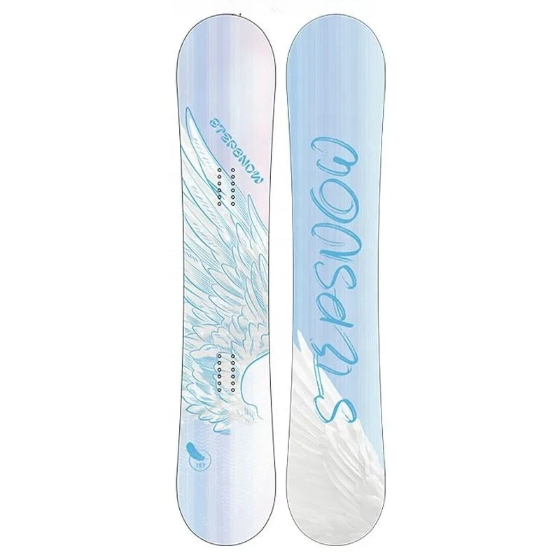 Factory Sale Skis Professional Snowboard Custom Design Fiberglass ABS  Sandwich Poplar Women Man Skiing