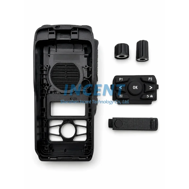 1Set R5 Walkie Talkies Full-keypad Replacement Front Housing Cover Case Kit For Motorola  R5 Two Way Radio