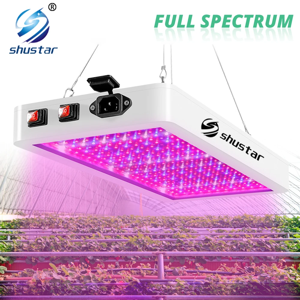 160W LED Grow Light With 312*2835 Leds Chip Waterproof Phytolamp Growth Lamp 265V Full Spectrum Plant Lighting For Indoor Plant