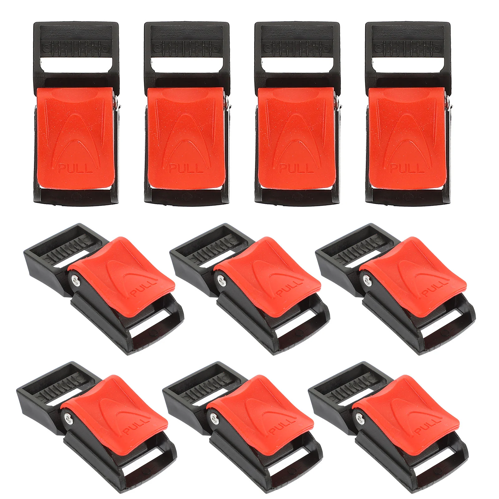 10 Pcs Buckle Accessories Clip Quick Release Kit Parts Iron Abs Chin Strap Replacement