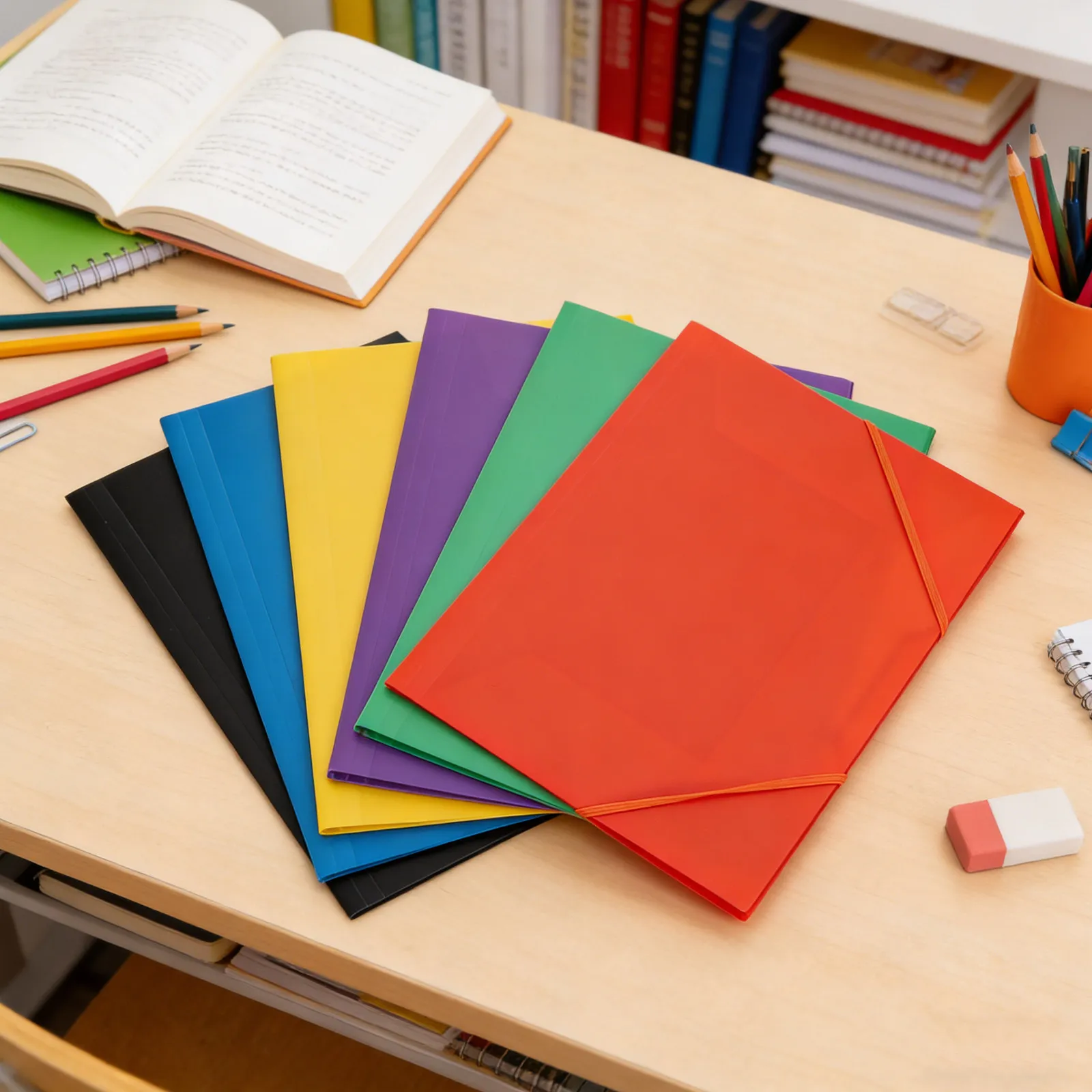 7pcs-colored-elastic-band-document-organizer-folder-plastic-file-holder-for-office-school-home-receipt-storage