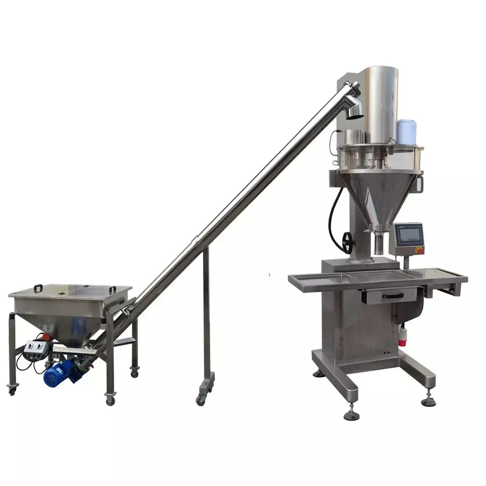 Auger Dosing Filler Dry Coffee Milk Powder Filling Machine / Wholesale China  Automatic Spice Packaging Equipment