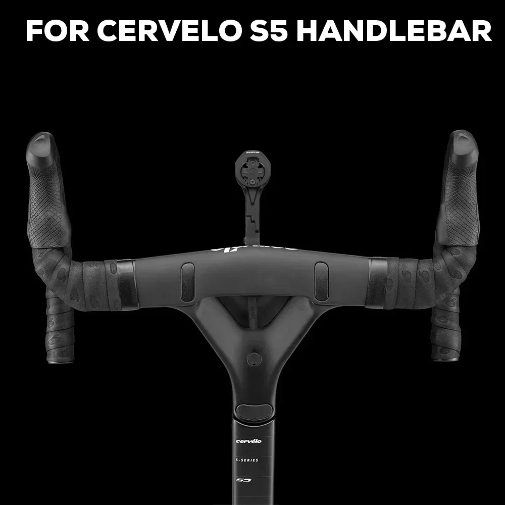 Support d'ordinateur de guidon intégré pour Cervelo S5 ahiobar, compatible avec Gopro, GPS, Garmin, Bryton, Wahoo, alliage d'aluminium