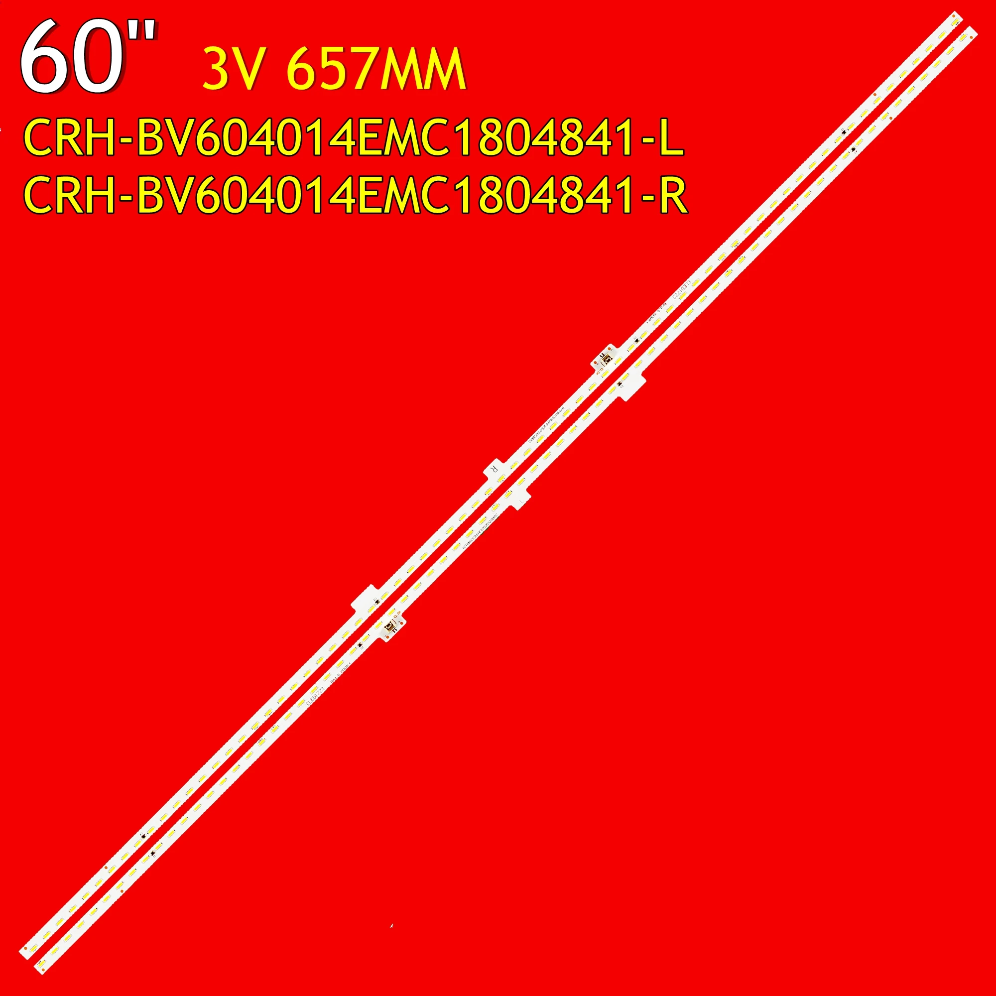 

Фонарь подсветки телевизора для 4T-C60AJZA 4T-C60AL1X 4T-C60AH1X CRH-BV604014EMC1804841-L CRH-BV604014EMC1804841-R