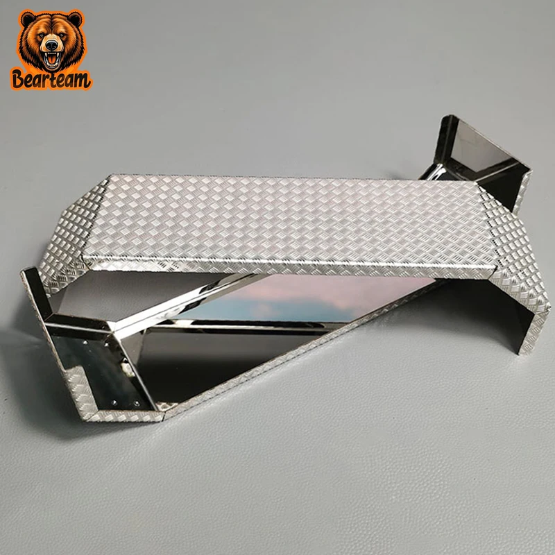 

Для 1/14 Tamiya RC Грузовик Автомобиль Scania 770S BENZ VOLVO Diy Запчасти 1 пара двухосных крыльев