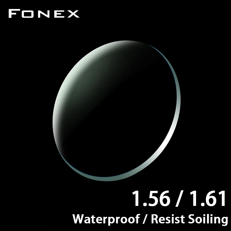 Customized 1.56 1.61 Anti-Fogging / Anti Blue Light / Waterproof / Anti Soiling Optical CR-39 Resin Myopia Glasses Lens