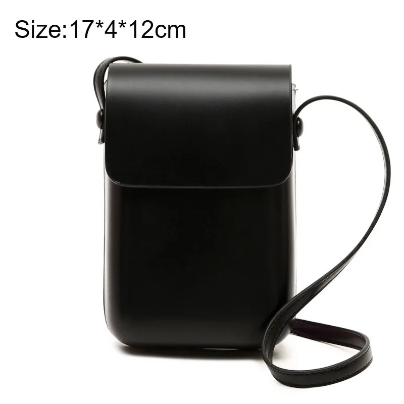 New Women Handbags Pu Leather Phone Purse Fashion Female Messenger Bag Large Capacity Crossbody Bags