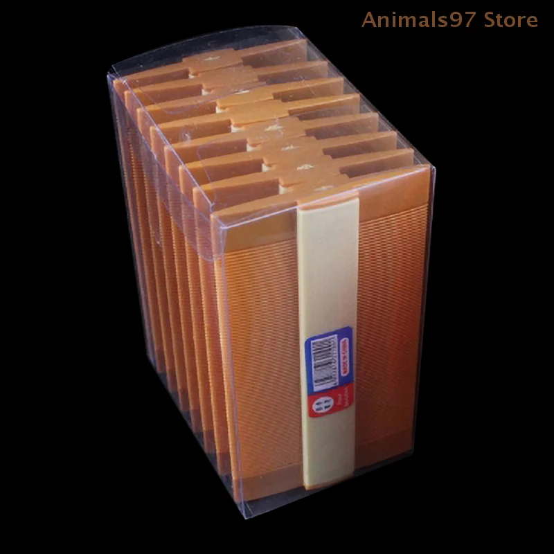 

（AS） 1pc Lice Comb Plastic Handle Double Sided Head Lice Comb Hair Combs Lice Flea Nit Hair Combs