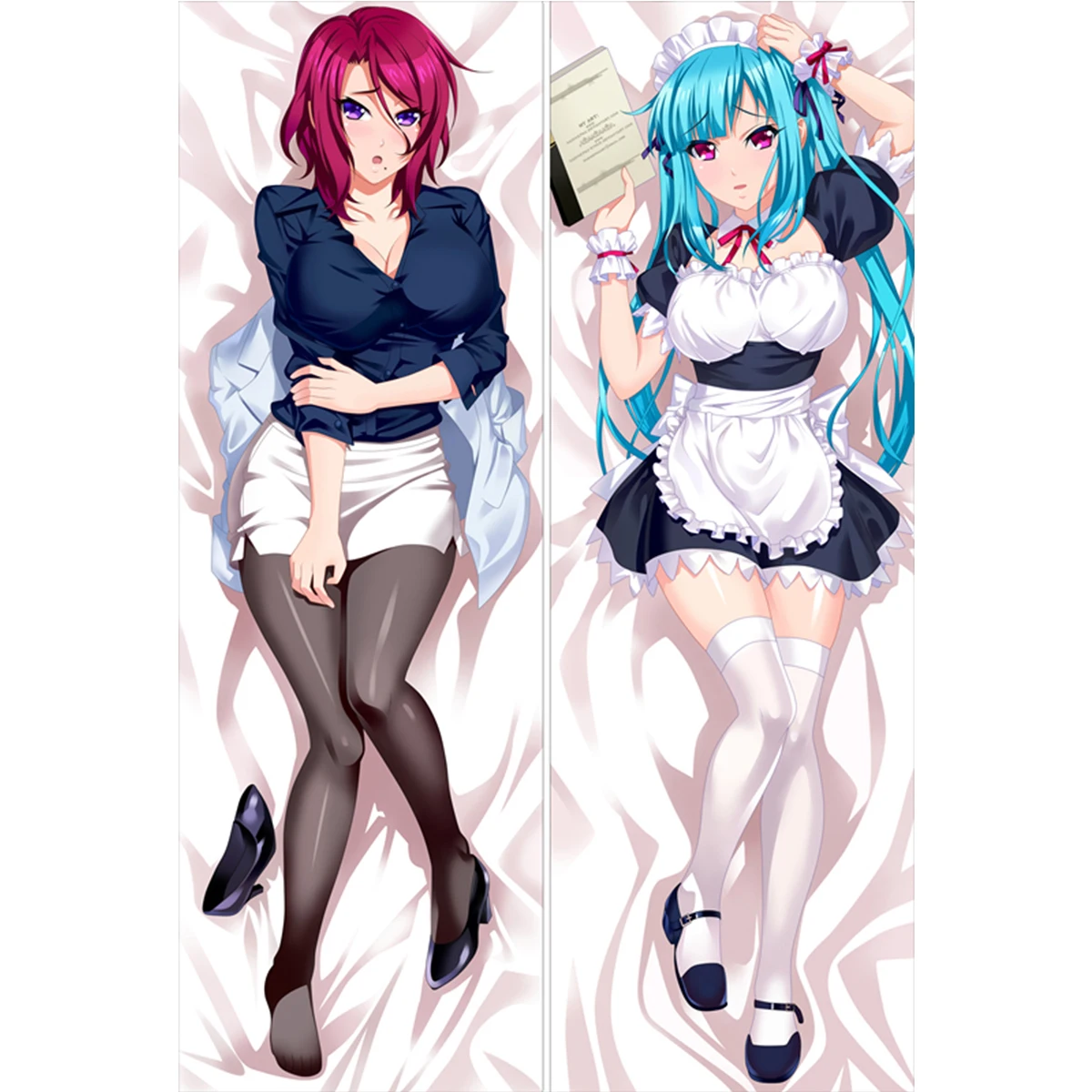 Anime Mesu Kyoushi 4 Kegasareta Kyoudan Dakimakura Pillowcase Long Life Size Sexy Hugging Body Pillow Cover