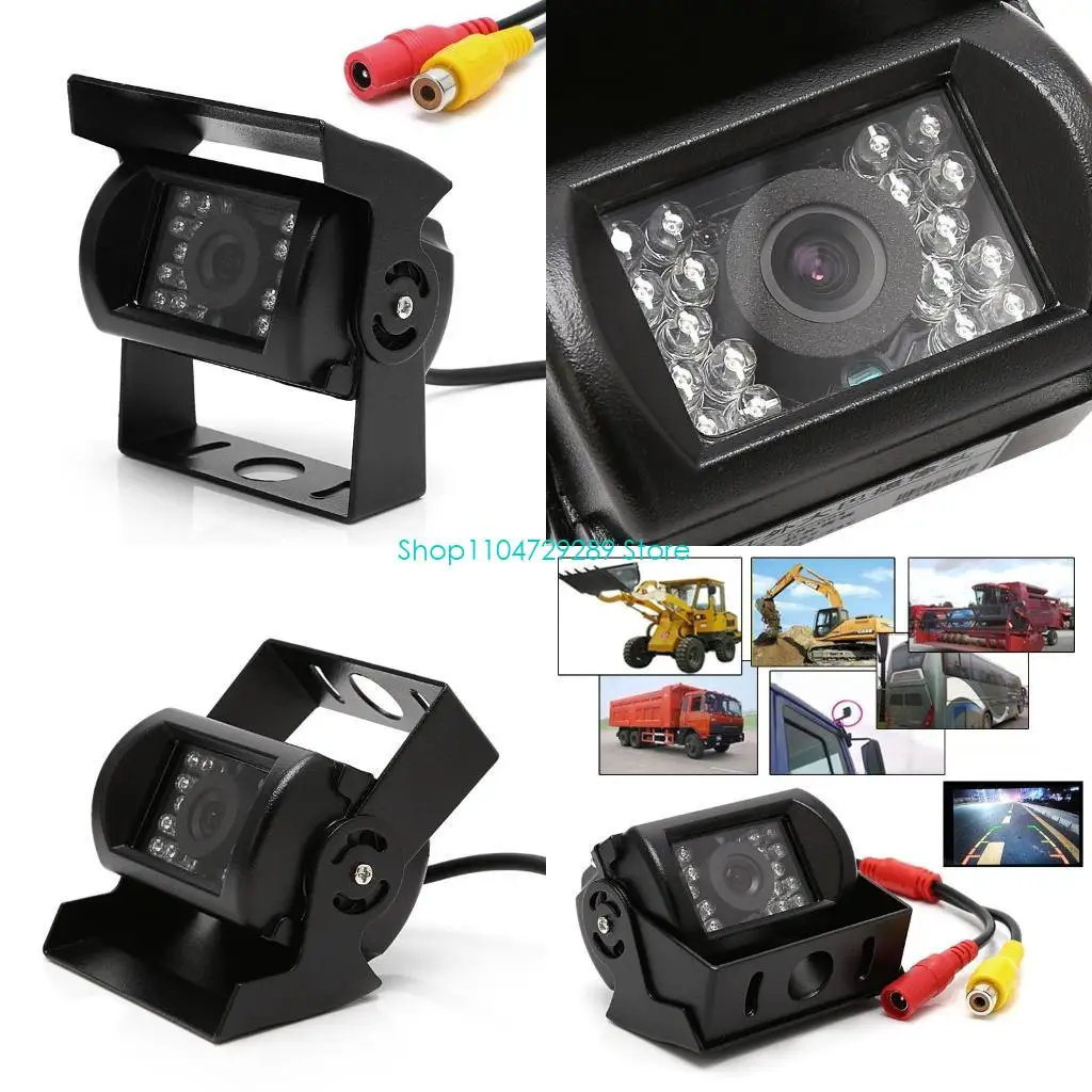 

D8KE 18 ИК-светодиодная автомобильная камера заднего вида в ночное время для широкоугольного обзора водонепроницаемого грузового