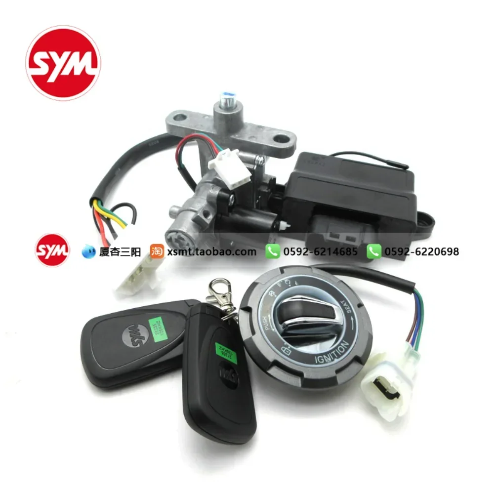 For Sym Jet X 125 / 150 / 200 Remote Control Lock Original Motorcycle Lock Set Assembly Keyless For Sym Jet X 125 / 150 / 200