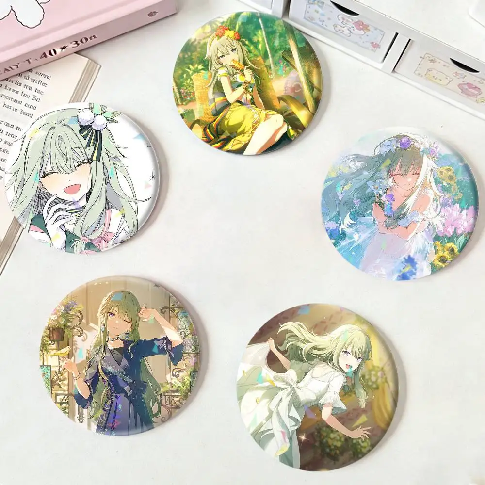 

Kusanagi Nene Badges Niche Design Brooch for Backpack Lapel Pins Creative Accessories