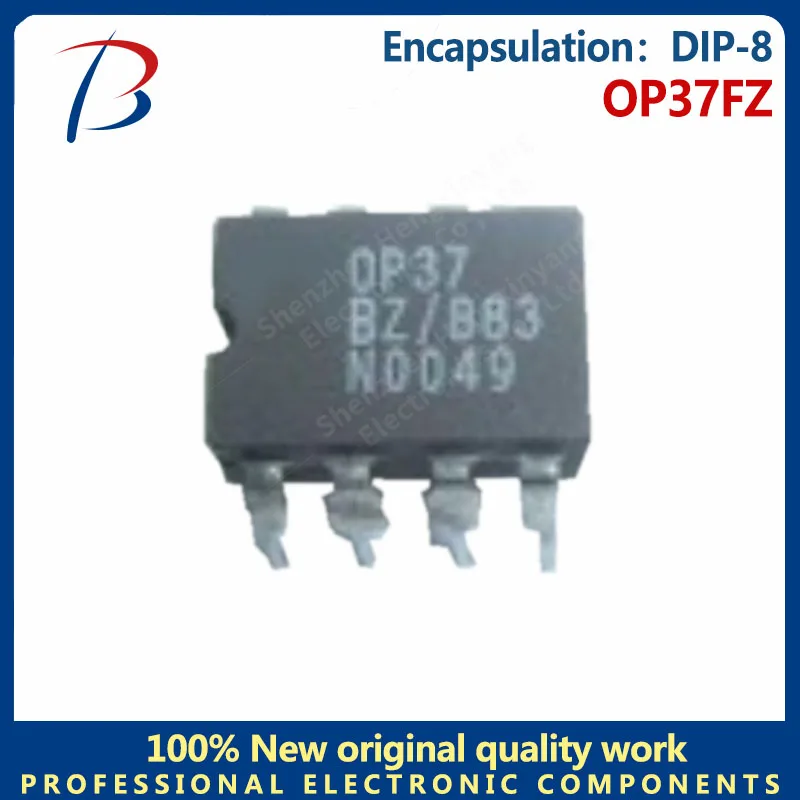 5PCS OP37FZ package DIP-8 silkscreen OP37 precision operational amplifier chip