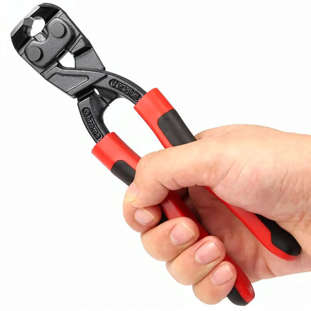 Heavy Duty 8 Inch End Cutting Pliers Flat Jaw Nipper Tool For Nail Extraction Wire Cutting Carpentry Shoe Crafting Supplies