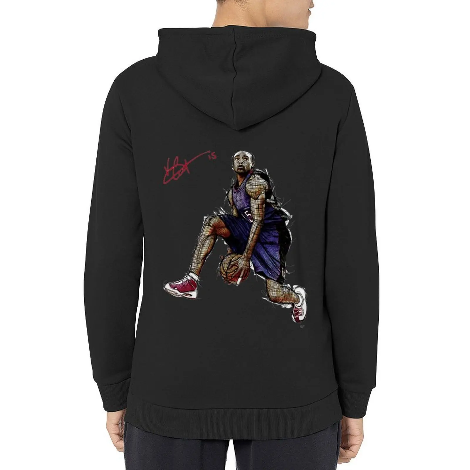 

Vince Carter It's Over Signature Hoodie men's coat aesthetic clothing autumn new products anime clothing new in hoodies