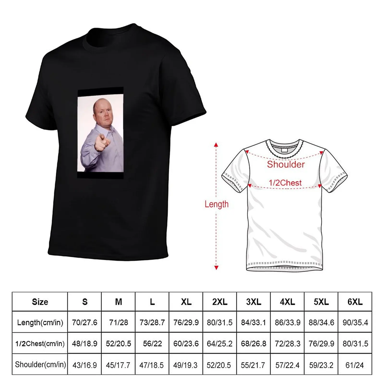 Phil Mitchell T-Shirt Holiday Simple Tee Shirt