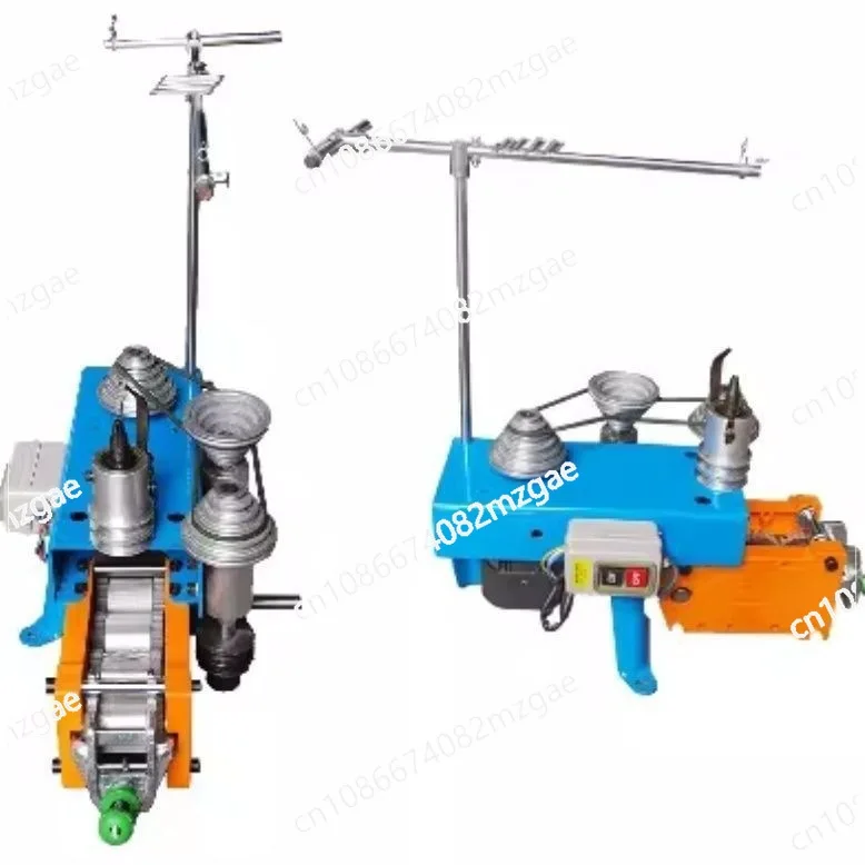 High speed single head crochet machine belt machine weaving machine placket with rope hollow