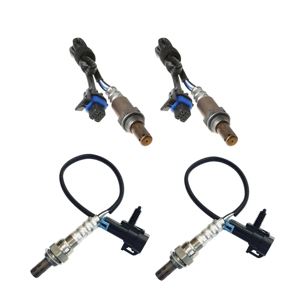 4pcs 234-4337 234-4258 Lambda Oxygen Sensor Upstream Downstream Accessories For Cadillac & Chevrolet & Hummer & GMC Auto Parts