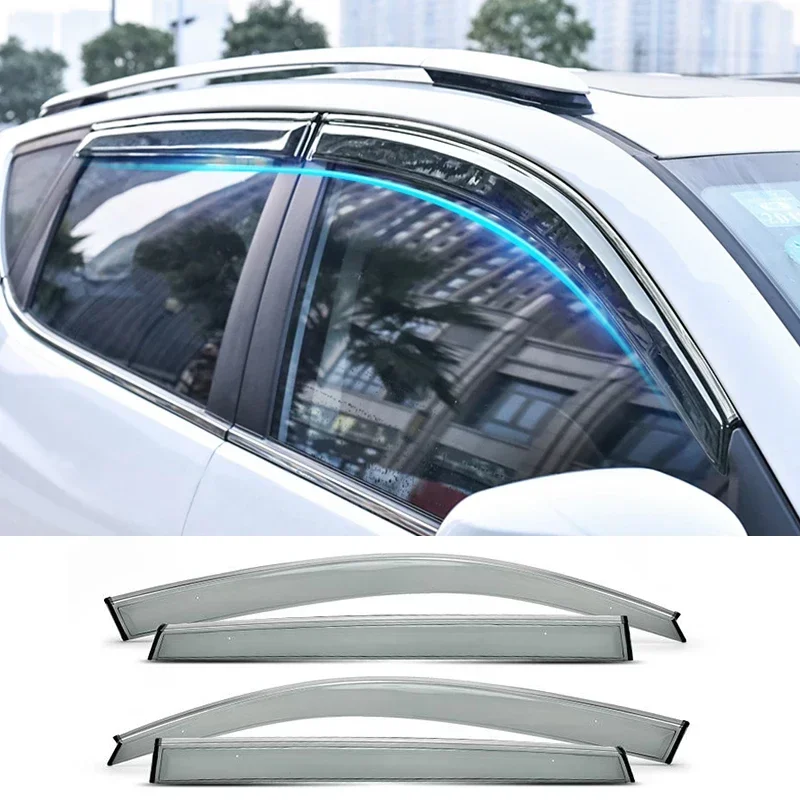 

New！ Window Visor Side 4 Pieces Sun Rain Protection Shield Exterior For HAVAL H6 H1 H2 H3 H4 H5 H7 H8 H9 F5 F7 F7X