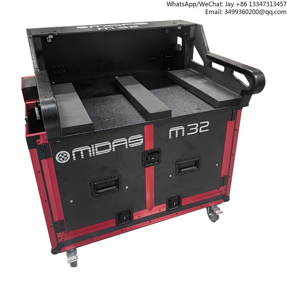

Customized M32 Flight Case Hydraulic Version Pa System Sound Equipment Studio Digital Mixer Flight Case