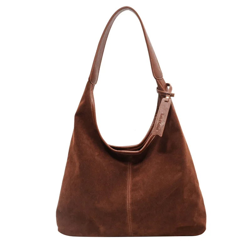 Bolso de hombro de gran capacidad para mujer, bandolera de cubo texturizada, informal, de alta calidad, versátil, de lujo, a la moda