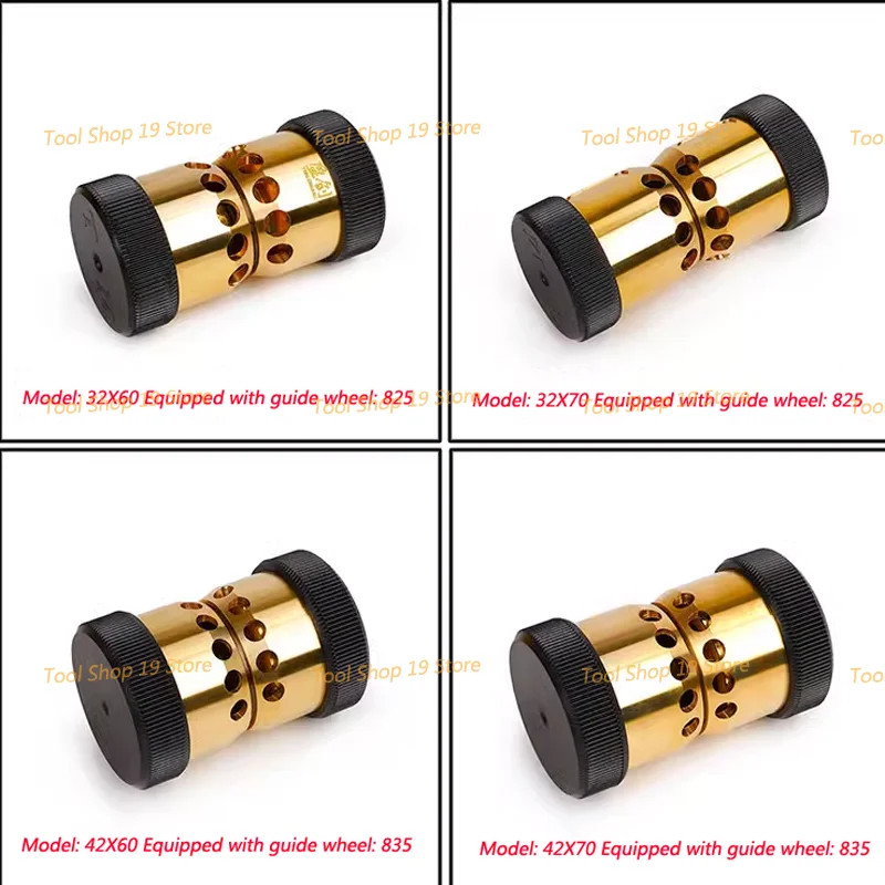 Imagem -06 - Impermeável Cobre Guia Roda Montagem Rolo Polia para Máquina de Corte de Fio Edm Fio Cortado Peças Od32 42 Comprimento 60
