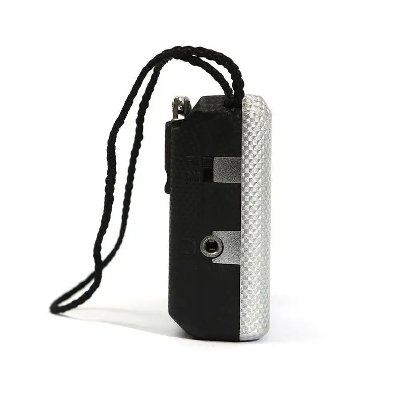 AM FM 라디오 날씨 라디오(스피커 수신기 포함) 가정용 스트랩 포함 매일 통근 캠핑 야외 여행 RV 하이킹 자동차