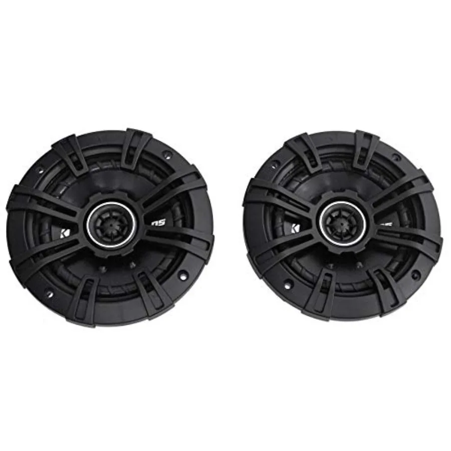 

Car audio coaxial speakers for vehicle installation polypropylene cone with rubber surround black color 200W peak power handlin