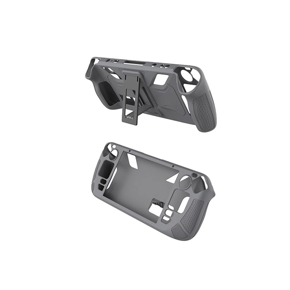 AT-Suitable for SteamDeck OLED Game Console Silicone Case,Handheld All-Inclusive Silicone Protective Case with