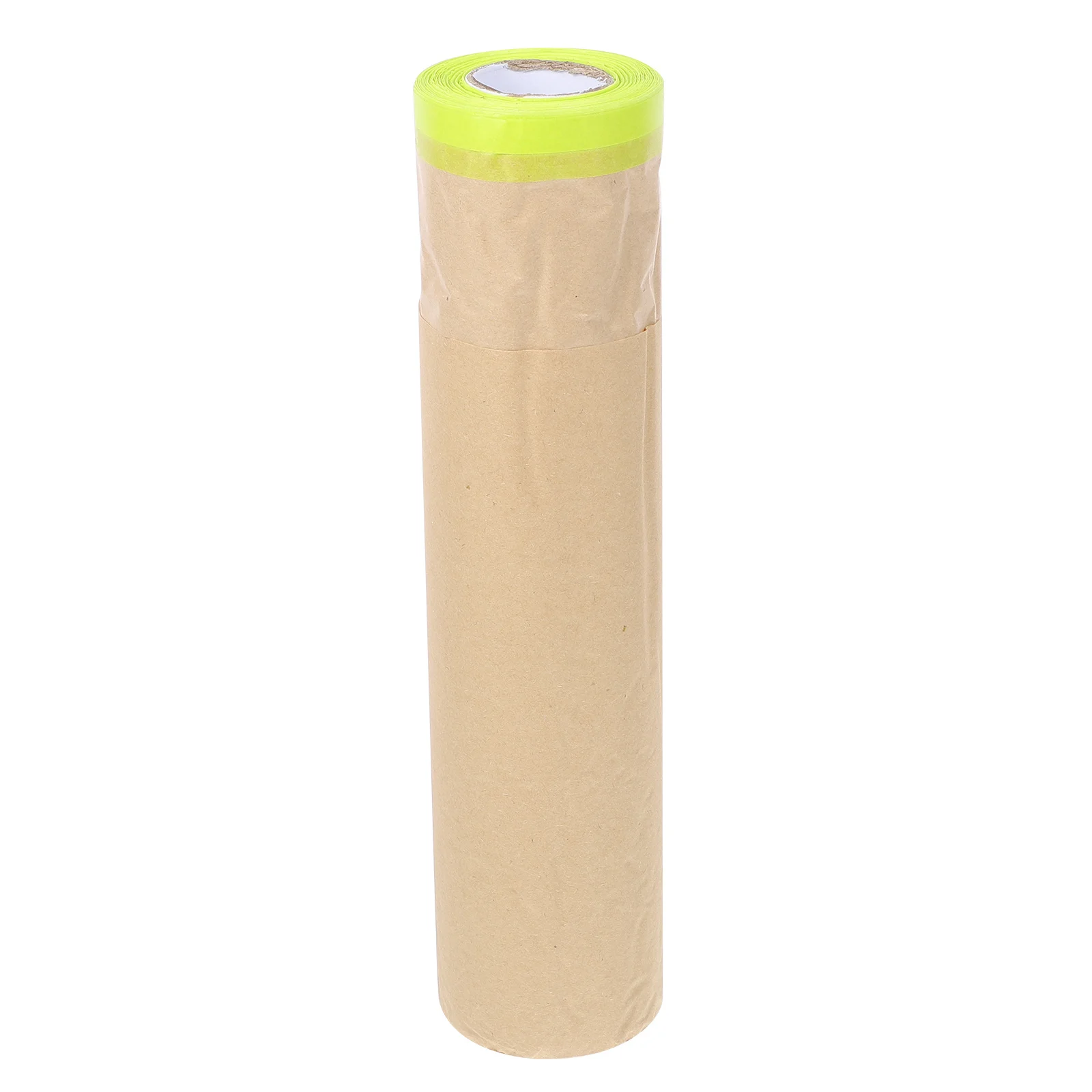 

1 Roll Paint Masking Paper Adhesive Dust Protection Film For Furniture Car Floor Window Frames Light Switches Waterproof Kraft