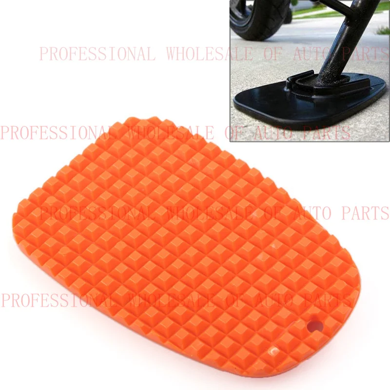 V+ V+ Side Stand Kickstand Non-slip Plate Extension Support Foot Pad For Motorcycle