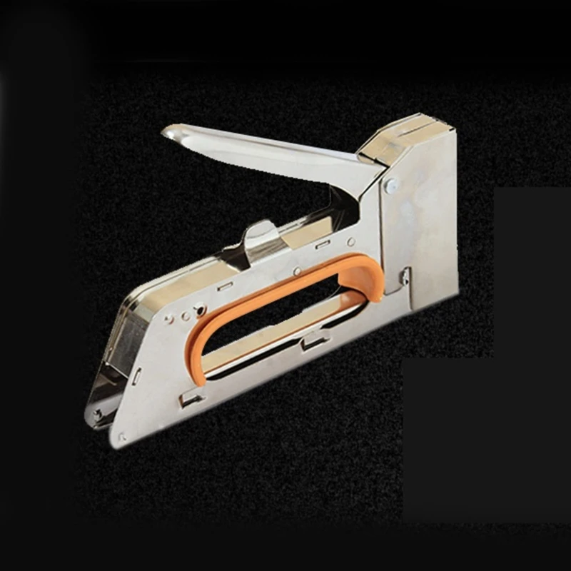 Stapler Furniture Heavy Duty Staple Guns Construction Stapler For Wood Stainless Steel Metal Hand Tool Guns Dropship