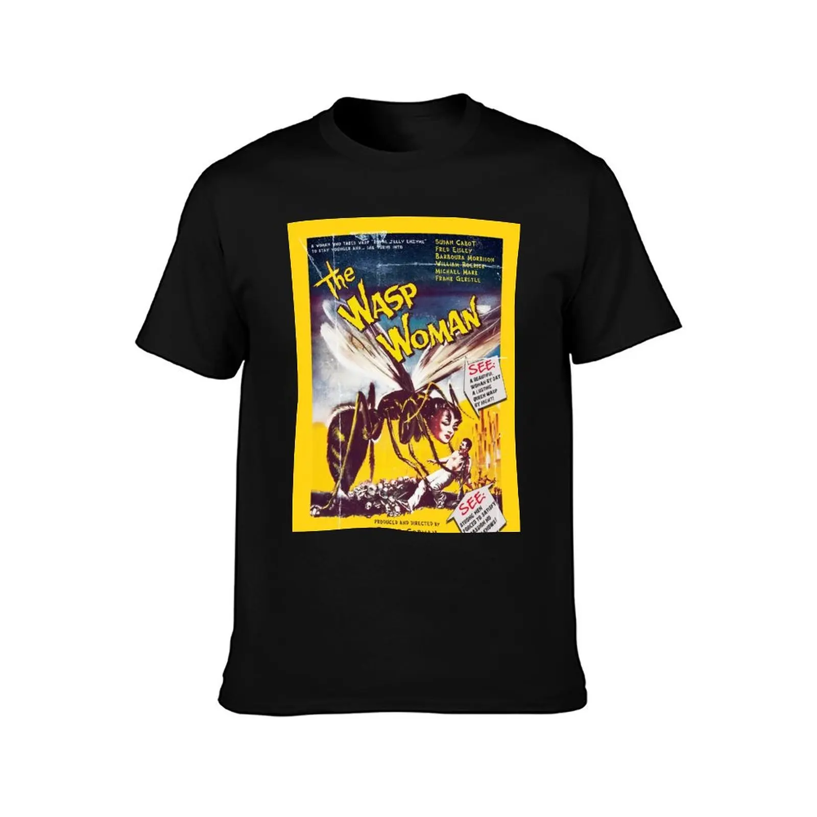Revenge of the Wasp Woman T-Shirt Festival Casual Short Sleeve T-Shirt