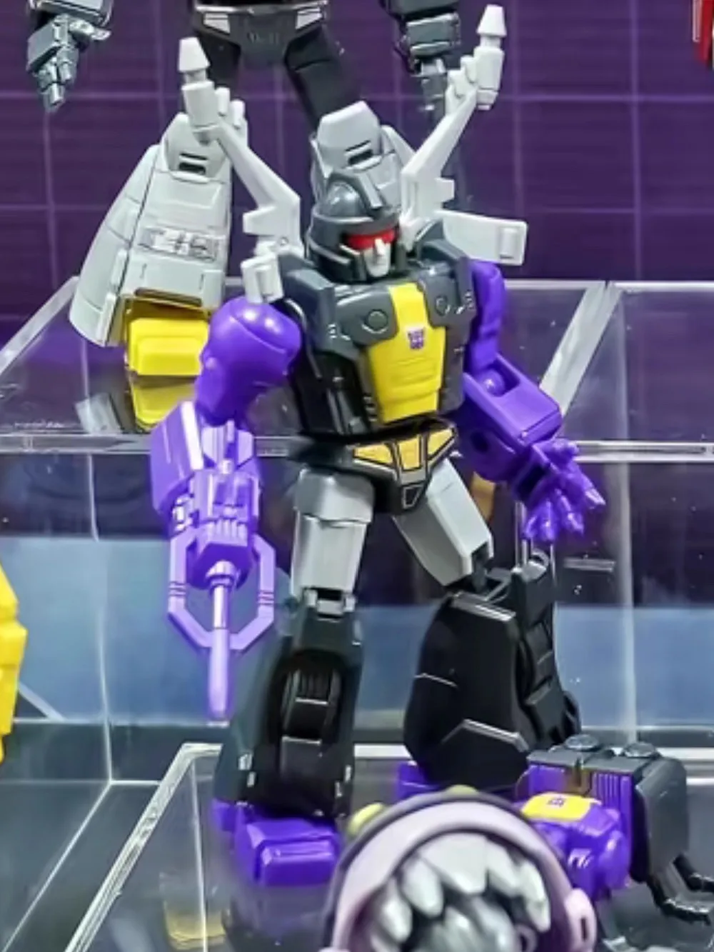 In Voorraad Blokees Galaxy Versie 8 Blind Box Speelgoed Op Unicron Blitzwing Hot Rod Metroplex Slib Auto Action Figure Modus Speelgoed Gift