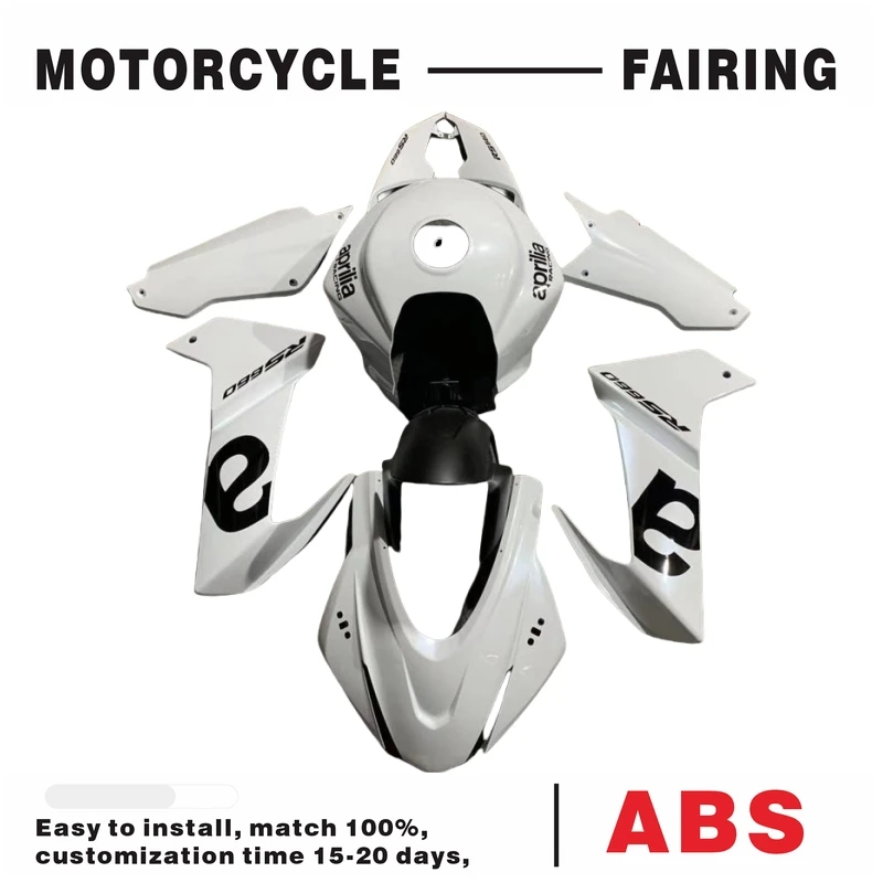 

fit for Aprilia 2020-2024 RS660 White Logo Fairing Kit