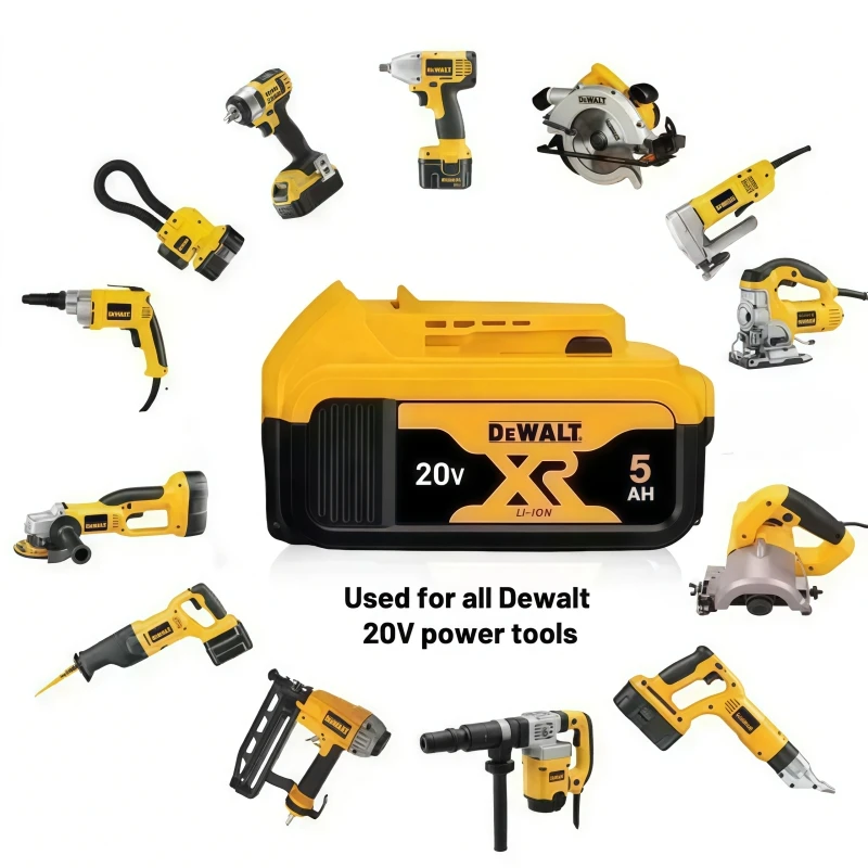 100% الأصلي ديوالت 20 فولت 2Ah 6Ah تبديل البطارية ل DCB181 DCB182 أدوات كهربائية لاسلكية 👍 #3