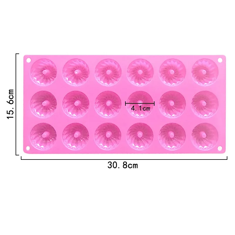 Kerilu silicone cake mold 18 mousse round mold pudding jelly mold baking tools