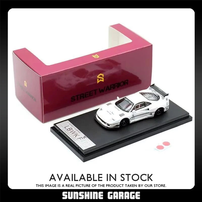 

SW 1:64 LBWK F40 Tokyo Salon Diecast Diorama Car Model Collection Toy Street Warrior