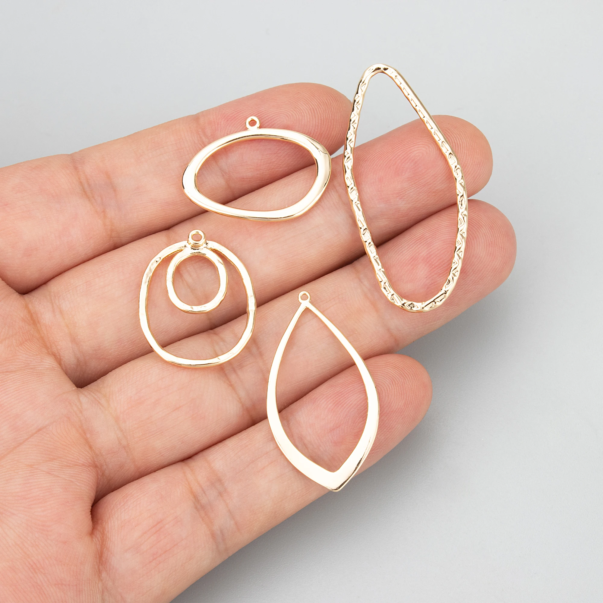 GUFEATHER,6pcs/lot,MD68,jewelry accessories,18k gold rhodium plated,copper,nickel free,charms,diy pendants,jewelry making
