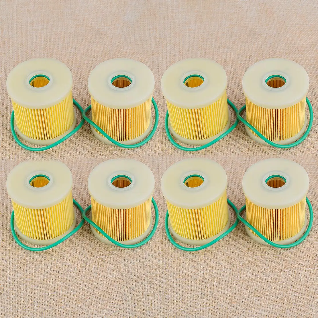 

8 шт. водоотделительный топливный фильтрующий элемент с шайбой, подходит для тяжелых подвесных двигателей 90794-46871 90794-46913 90794-46911