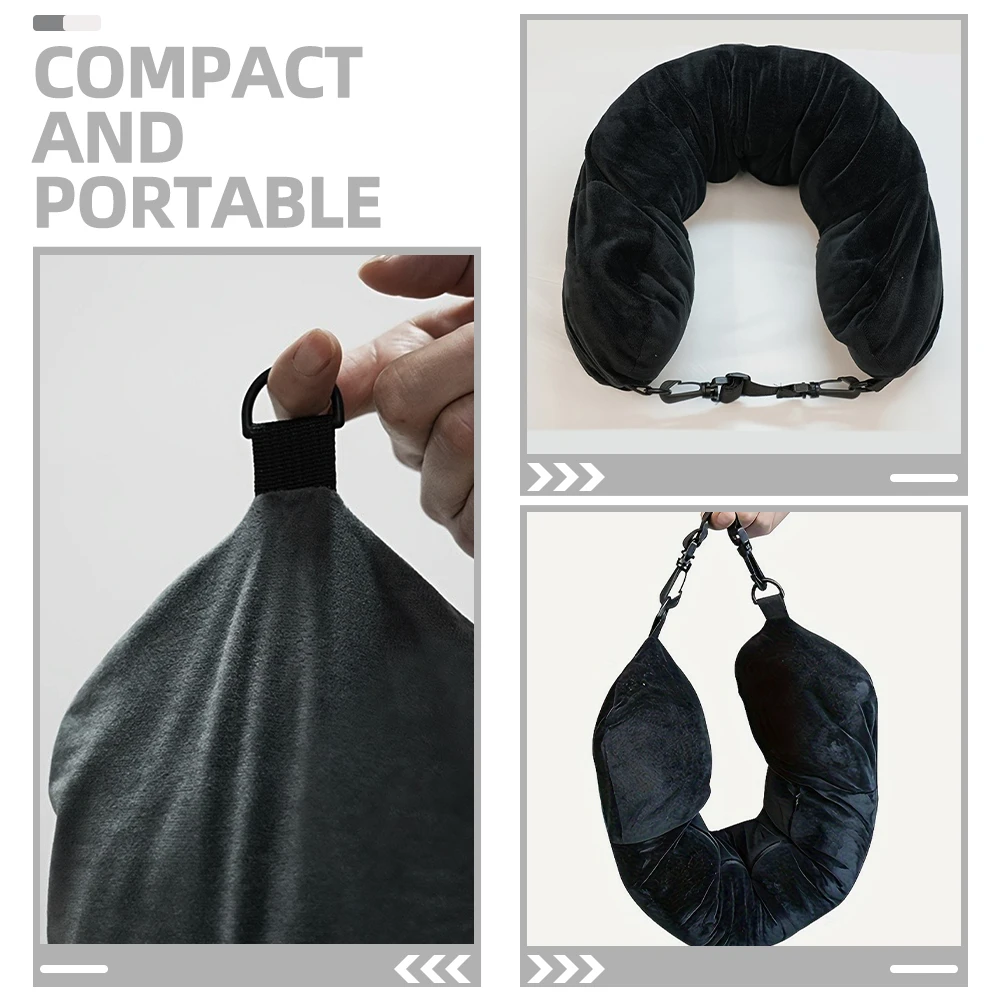 

U-shaped Travel Pillow Car Sleeping Neck Office Nap Airplane Multi Functional Cloth Rest for