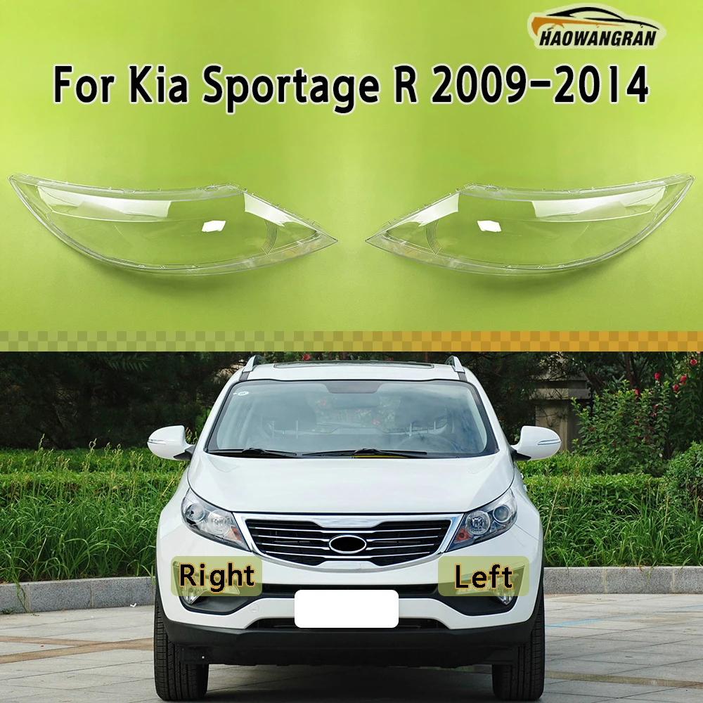 

Headlamp Cover Headlight Shell Lens Plexiglass Replace Original Lampshade For Kia Sportage R 2009 2010 2011 2012 2013 2014