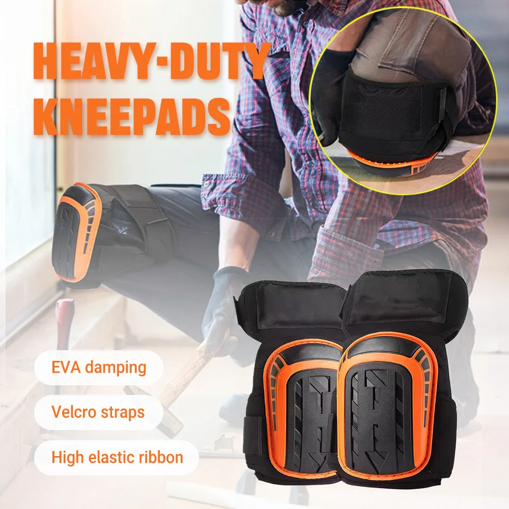 

Износостойкие наколенники с жесткой защитой и утолщенным пеногелем для строительства, плотницких работ и садоводства