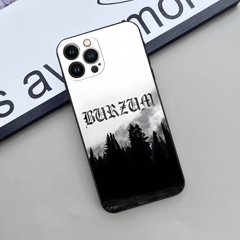 Burzum Hvis Lyset Tar L Darkthrone Satyricon Phone Case For Iphone 14 Pro 13 11 12 Mini Max Xr X Xs 7 8 Plus 6 Cover