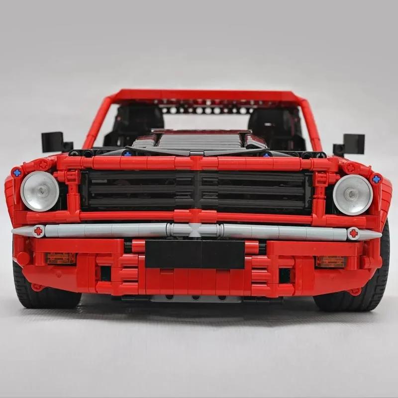 NEW MOC-52957 1:8 Scale Torana A9X technologys Building Block Remote Control Sports Car Assembly Toys Model Boys Birthday Gifts