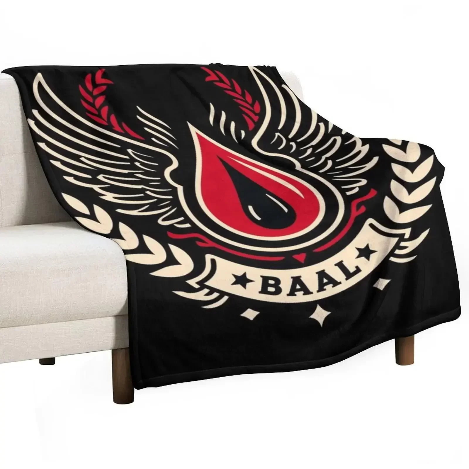 For Baal Throw Blanket blankets and throws Hairy Plaid on the sofa Blankets