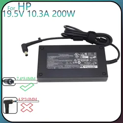 19.5V  10.3A 200W 7.4*5.0mm Laptop Charger For HP 8740W 8760W 8770w ZBOOK 15G2 17G2 TPN-CA03 HSTNN-CA16/24 Notebook Power Supply